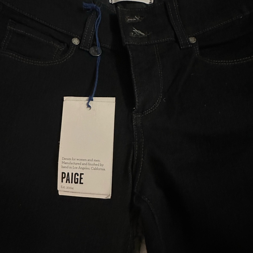 PAIGE Women's Dark Denim Jeans